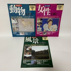 画像4: 人気作家に学ぶ 日本画の技法 1〜11 まとめて11冊セット 同朋舎出版 1994年1月〜11月 野の花 静物 山水 花 人物 洋花 街 動物 女性 風景 絵画 (4)